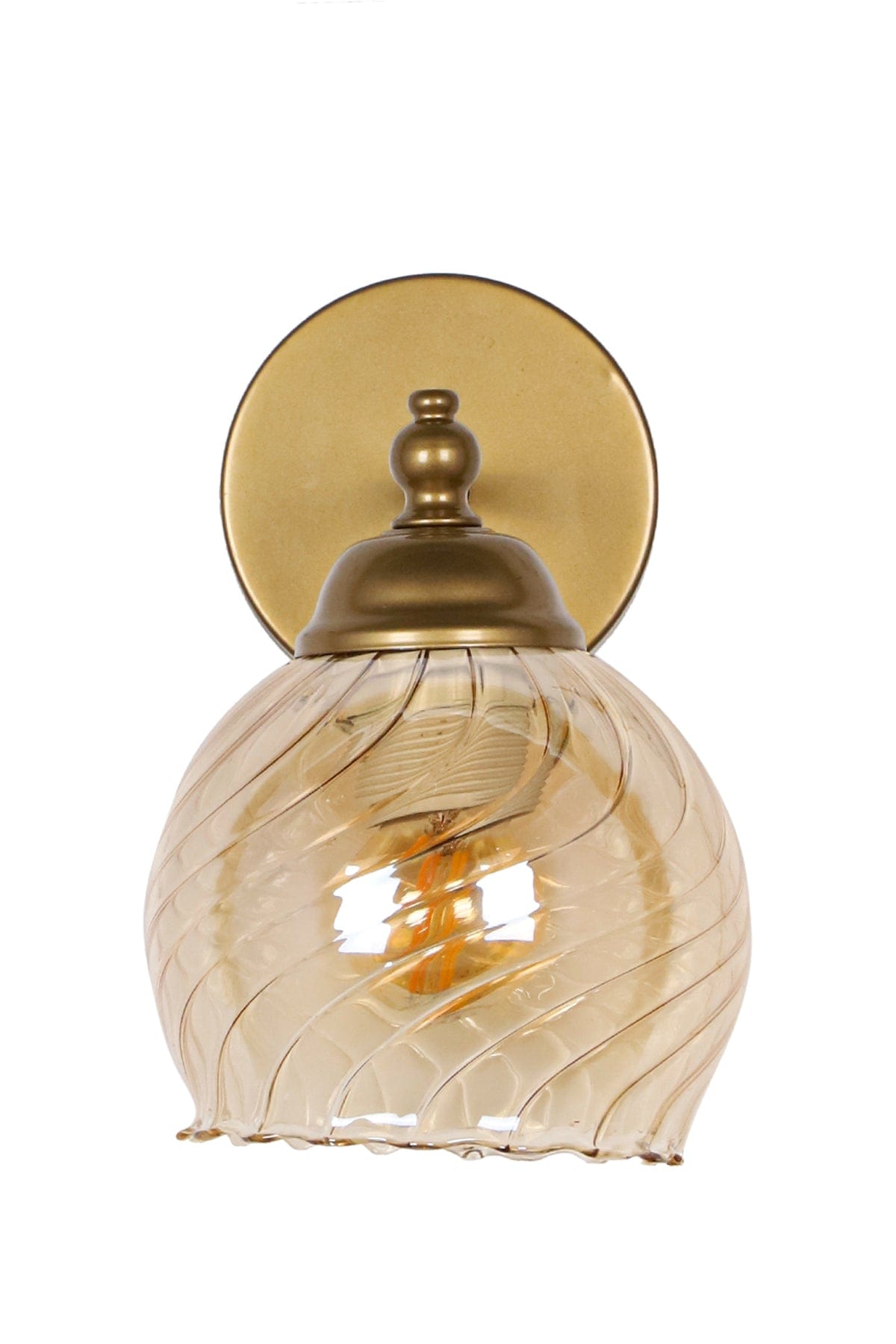 Oyo Lampada da parete Lamina Ottone