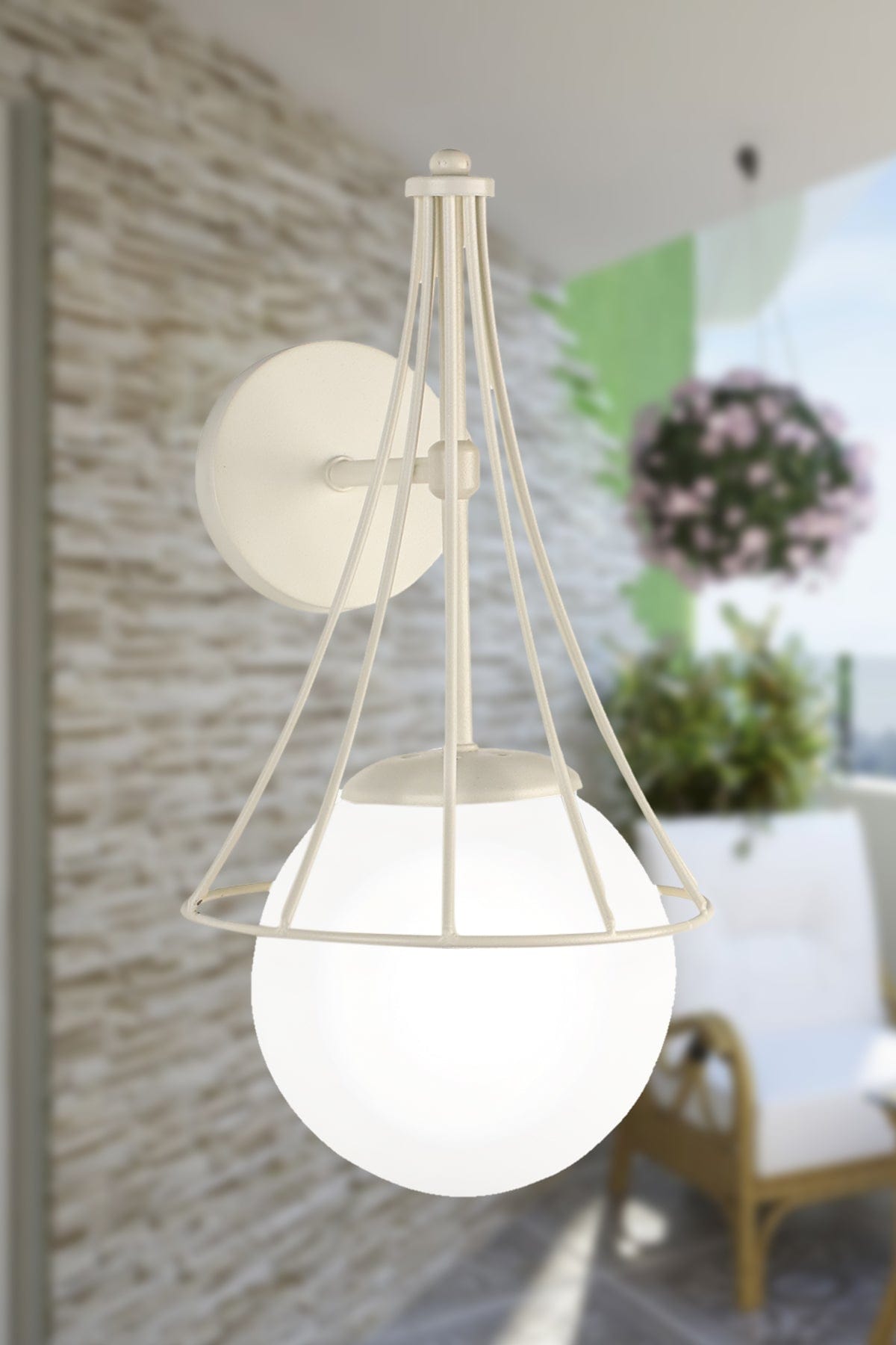 Oyo Lampada da parete Lapis Bianco