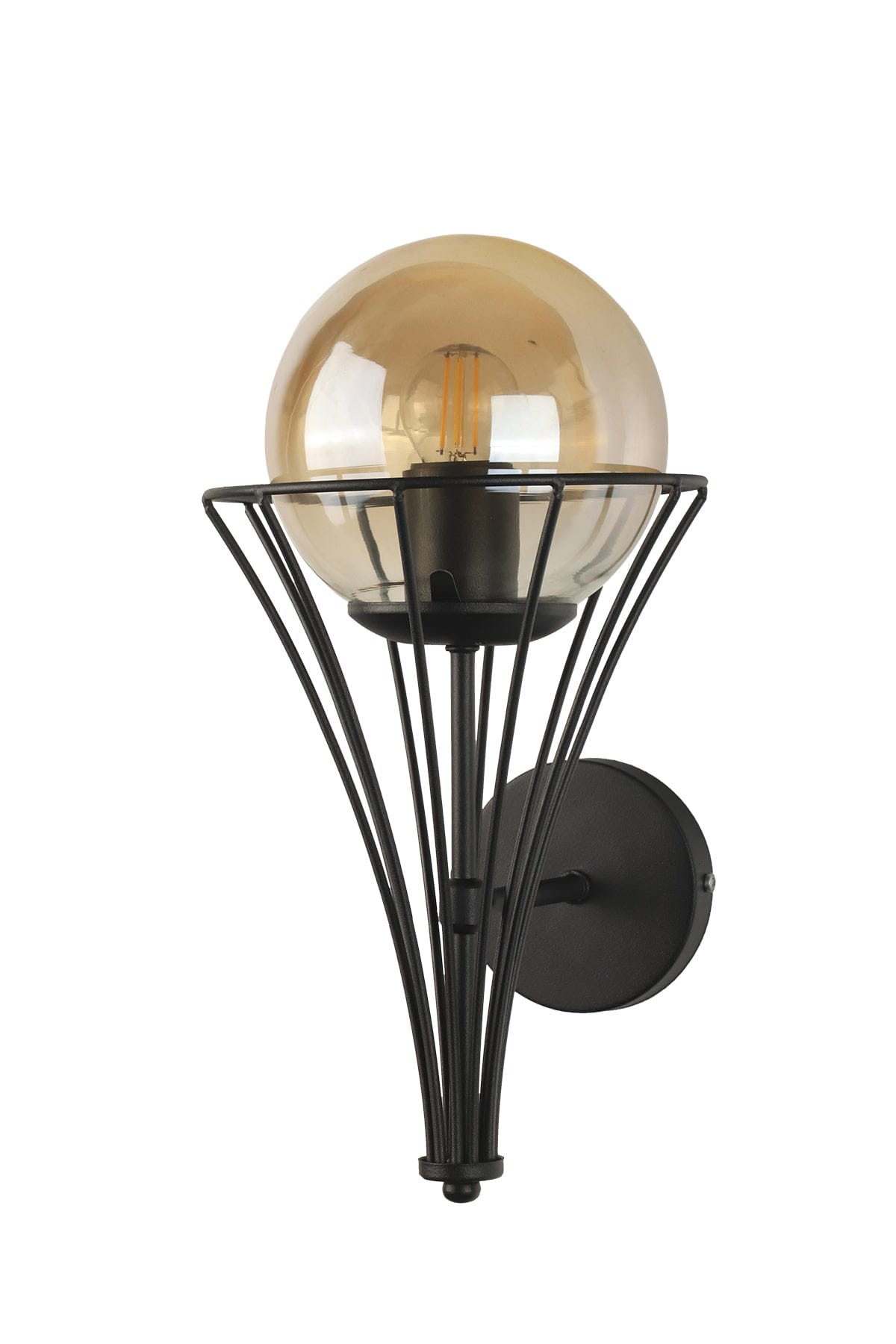 Oyo Lampada da parete Lapis Nero
