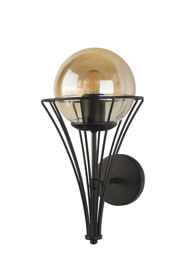 Oyo Lampada da parete Lapis Nero
