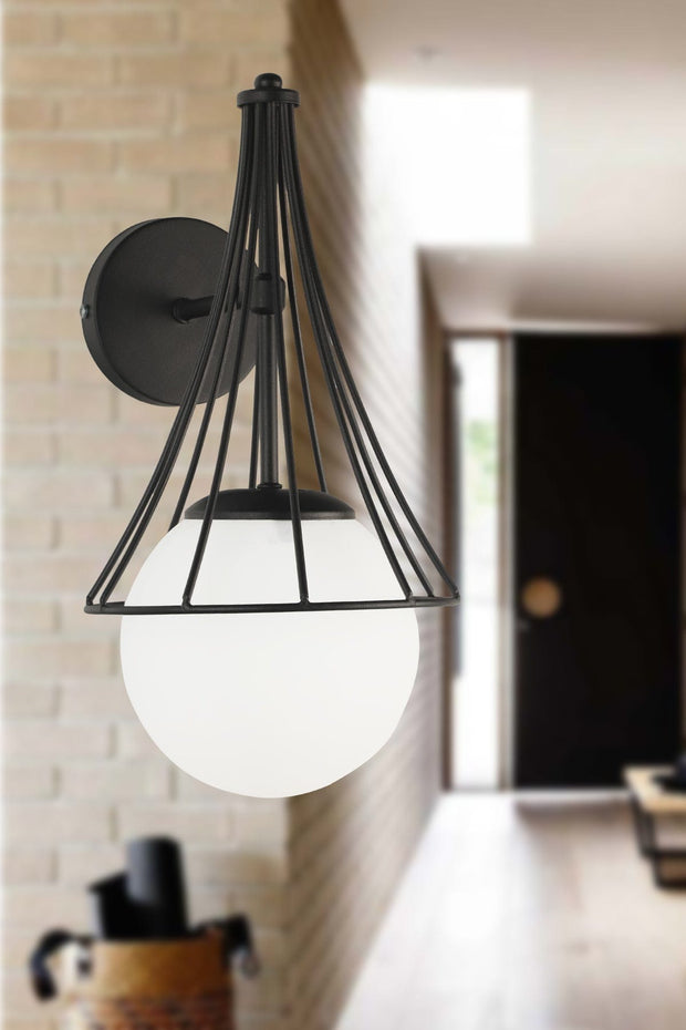 Oyo Lampada da parete Lapis Nero