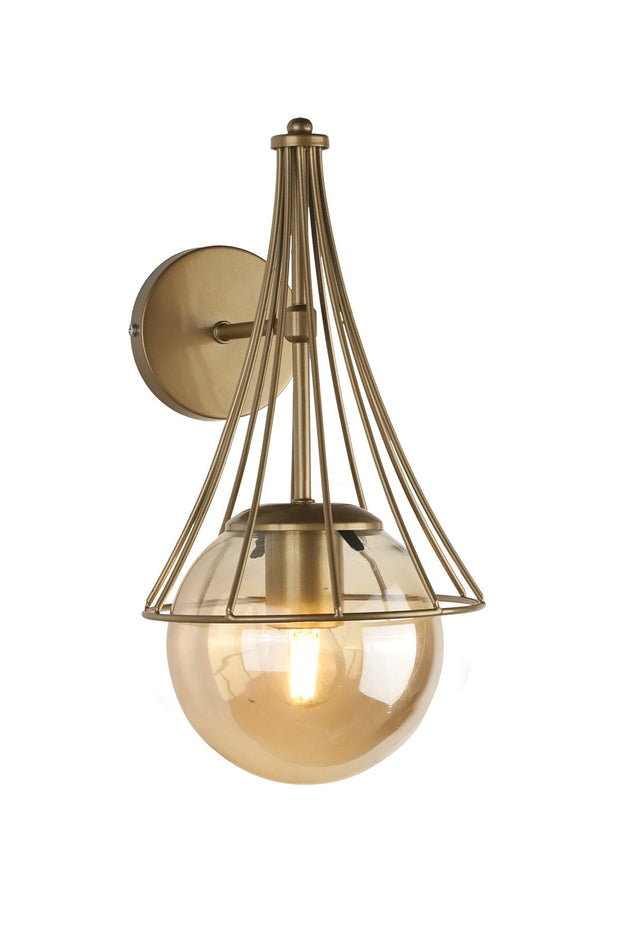 Oyo Lampada da parete Lapis Ottone