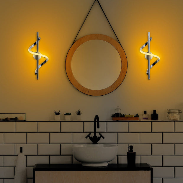 Asir Lampada da parete Lıkma 13513 Cromo