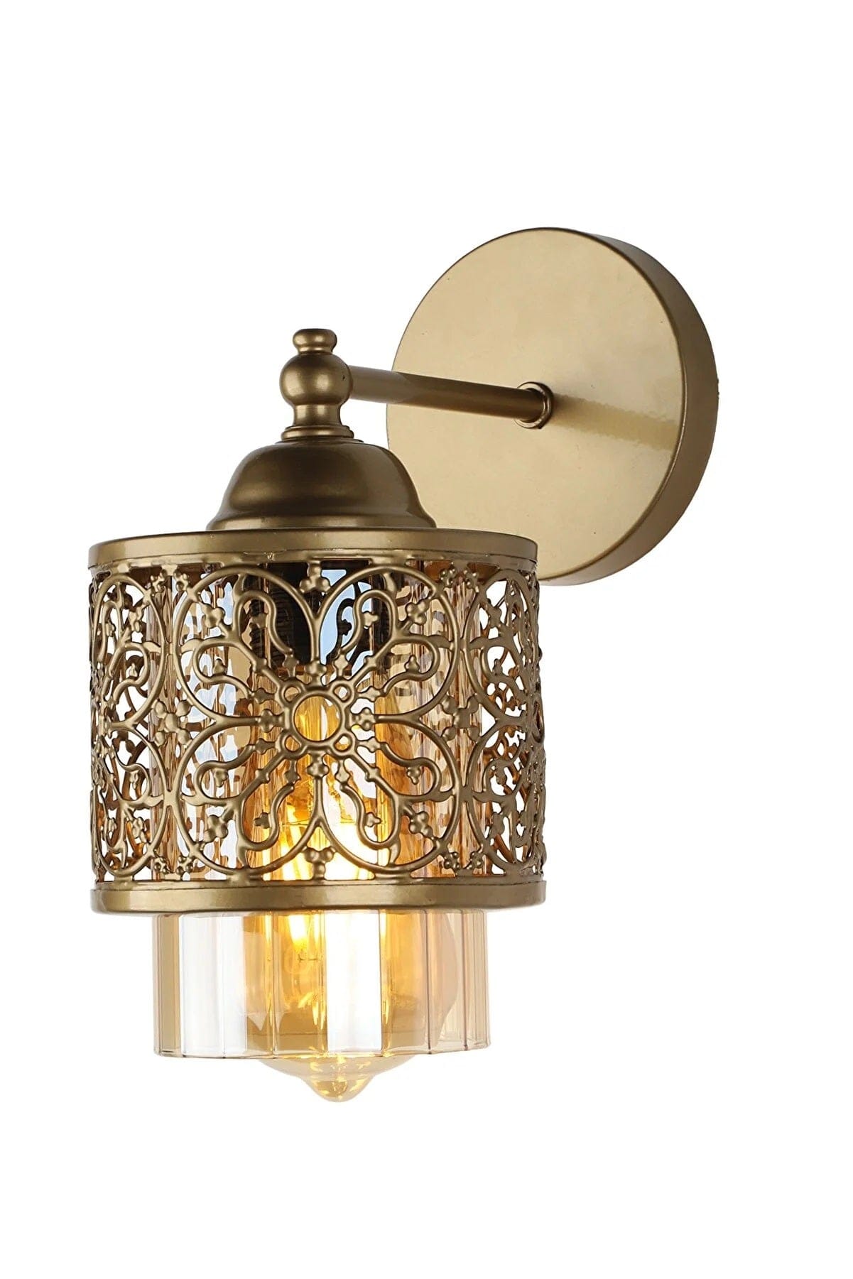 Oyo Lampada da parete Linosa Ottone