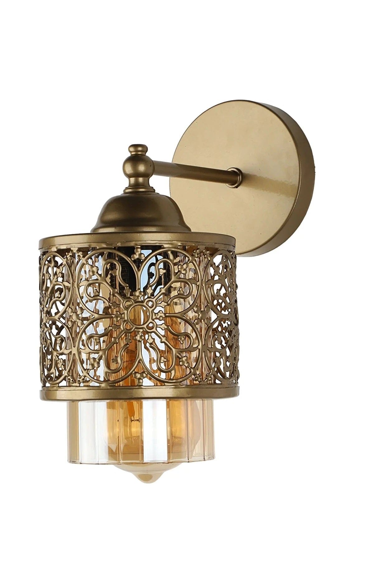 Oyo Lampada da parete Linosa Ottone