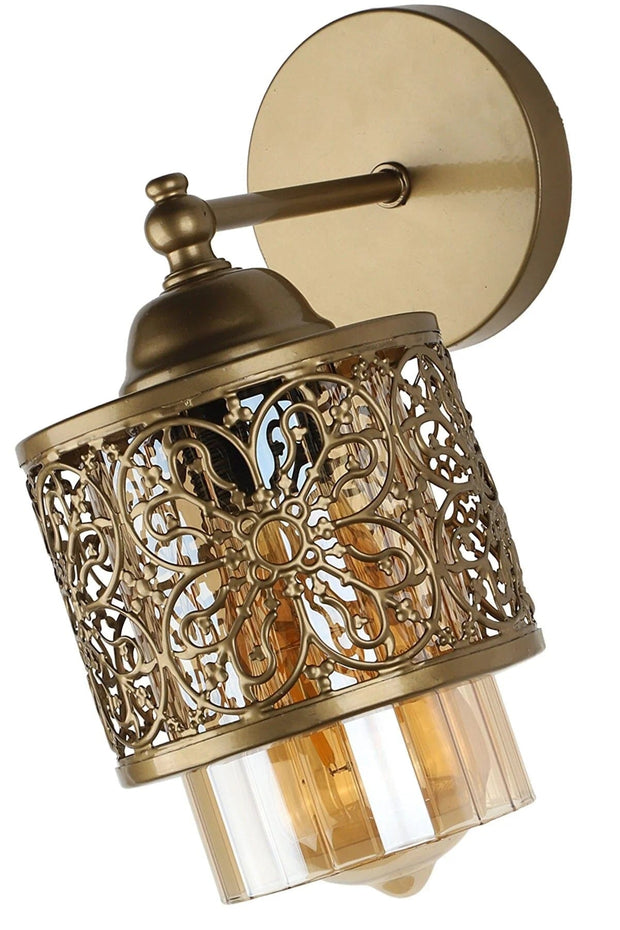 Oyo Lampada da parete Linosa Ottone