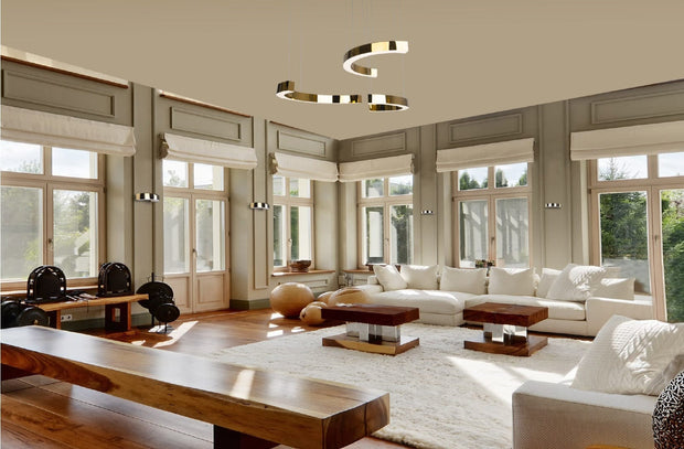 Maxlight Lampada da parete Lotus W0276 Oro