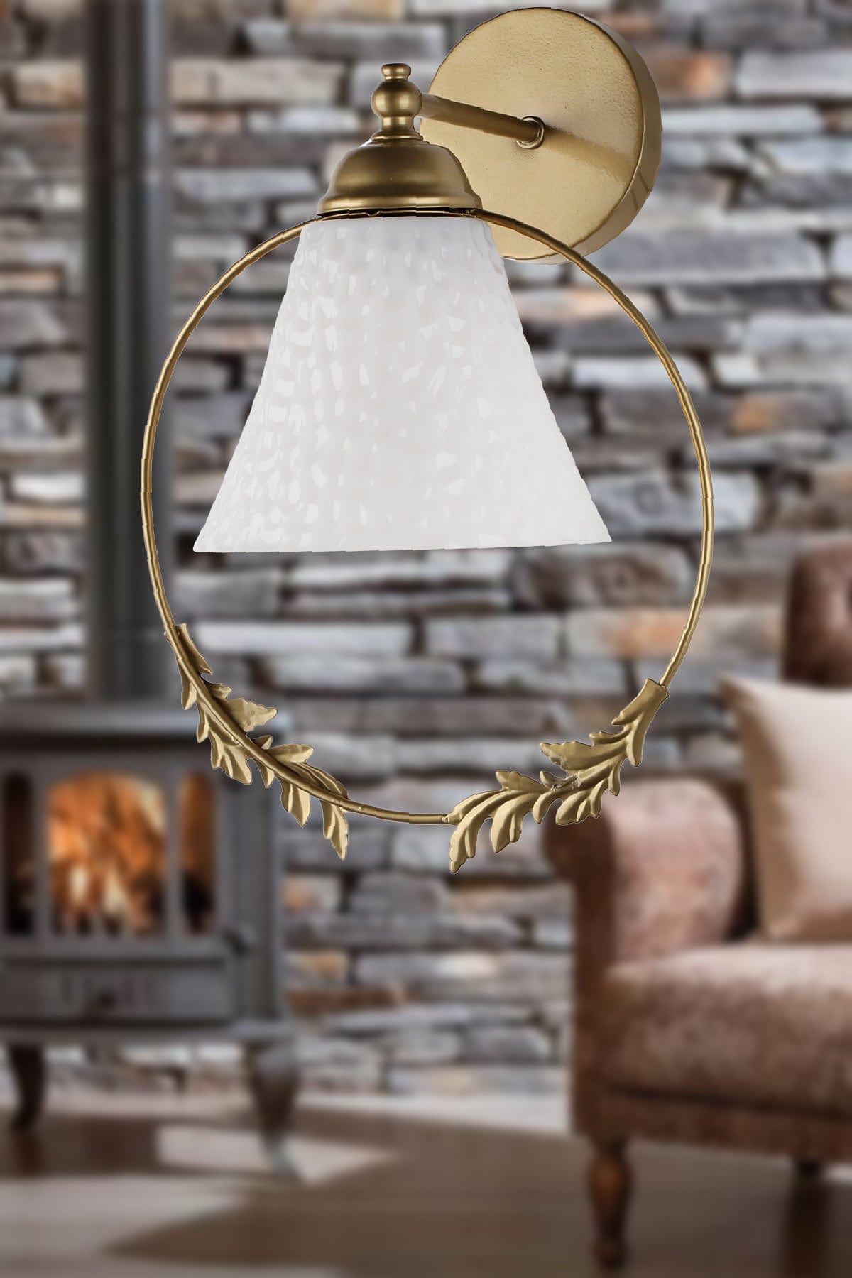 Oyo Lampada da parete Lutuf Bianco