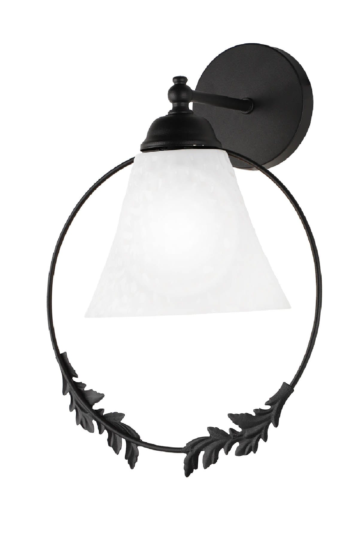 Oyo Lampada da parete Lutuf Bianco e Nero