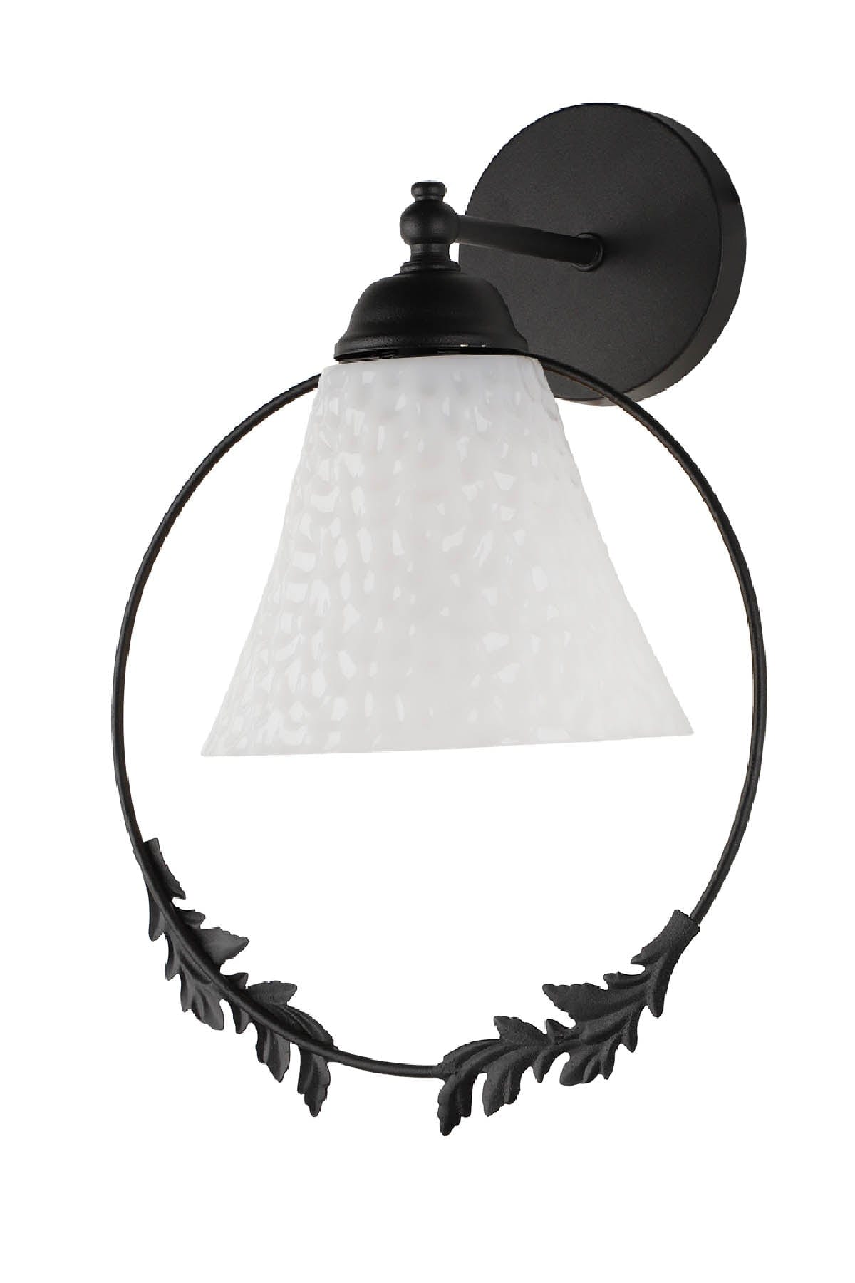 Oyo Lampada da parete Lutuf Bianco e Nero