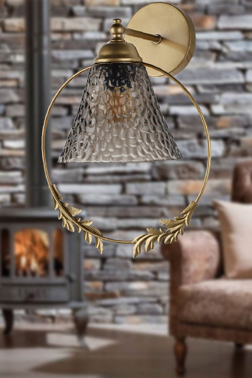 Oyo Lampada da parete Lutuf Ottone