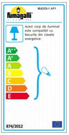 IdealLux Lampada da parete Maddi-1 AP1