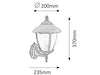 Lampada da parete Madrid Up 8477 Ottone (1)
