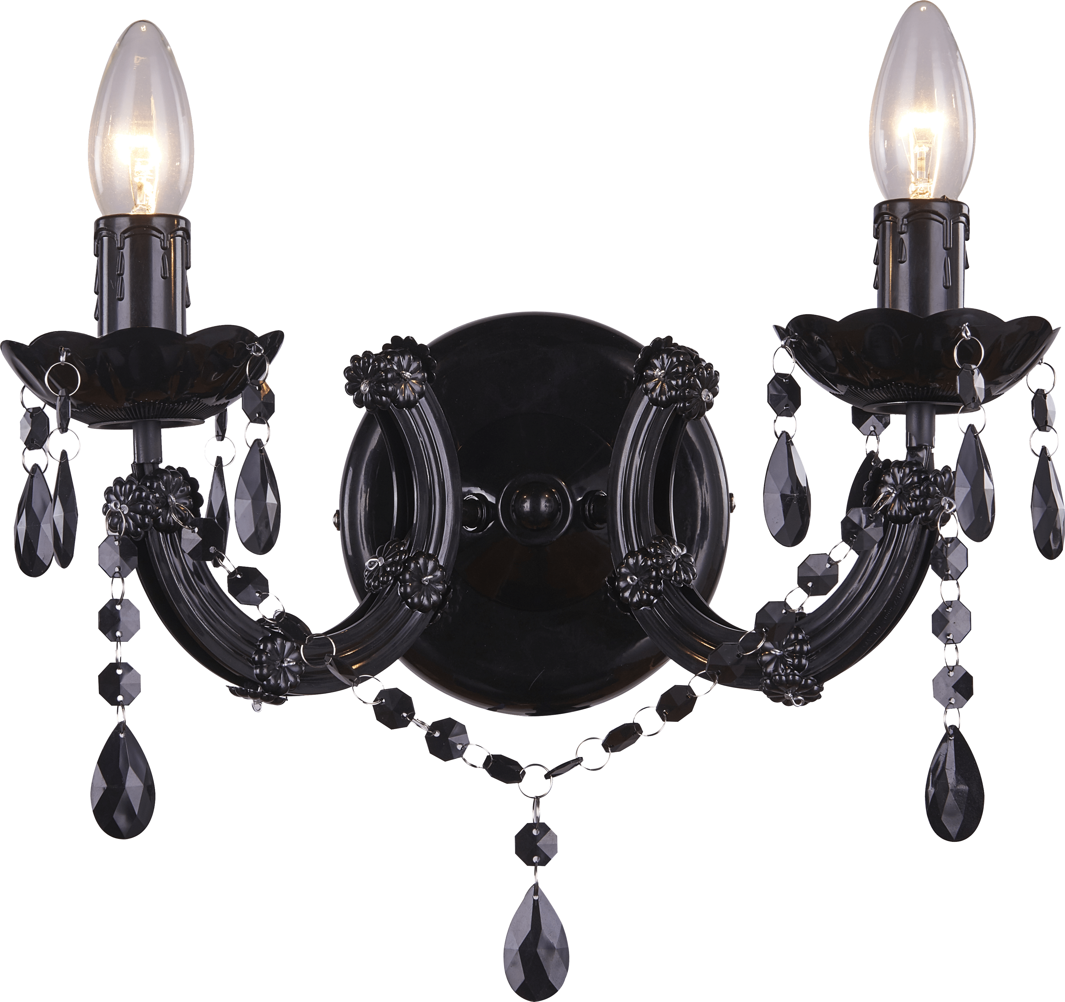 Zuma Line Lampada da parete Magnolia Nero