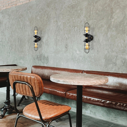 Asir Lampada da parete Mahoni 13207 Nero