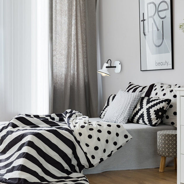 RabaLux Lampada da parete Maliet 6788 Bianco e Nero