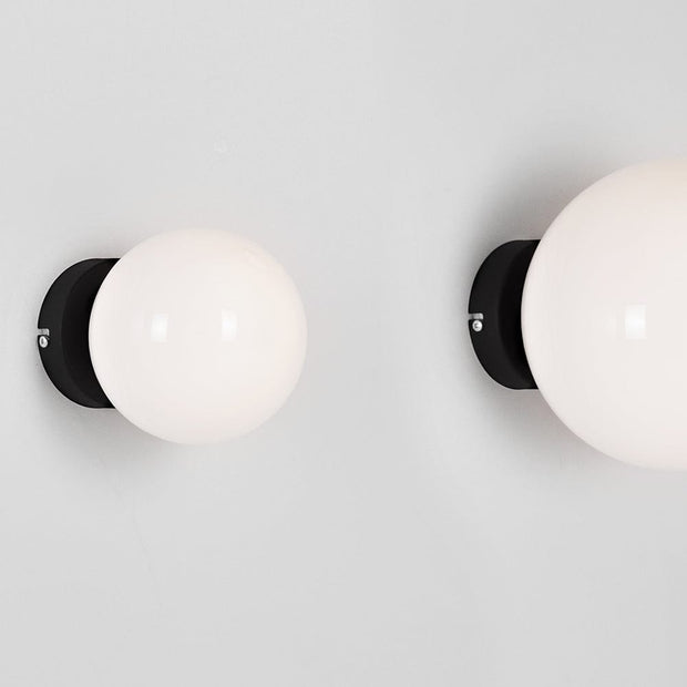 Customform Lampada da parete Manen S Nero