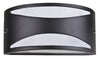 RabaLux Lampada da parete Manhattan 8359 Bianco e Nero