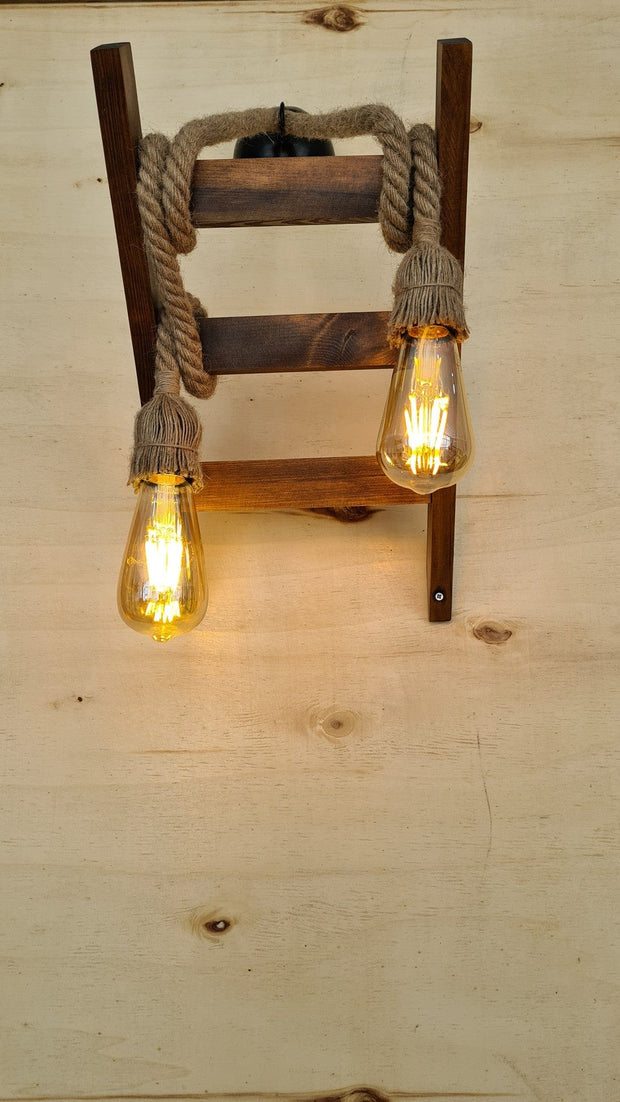 Asir Lampada da parete Merdiven Halat-Aplik Noce