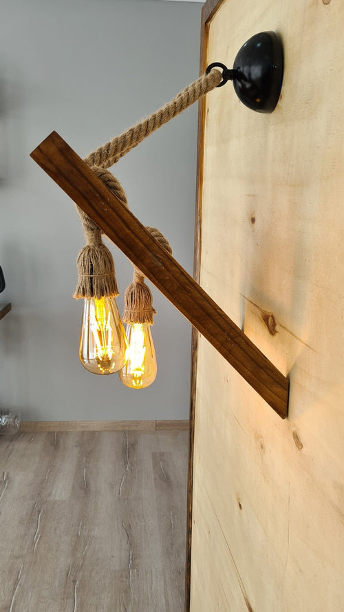 Asir Lampada da parete Merdiven Halat-Aplik Noce