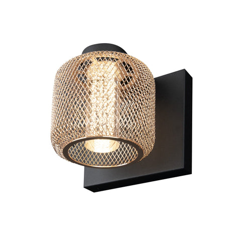 Maxlight Lampada da parete Mesh W0293 Oro