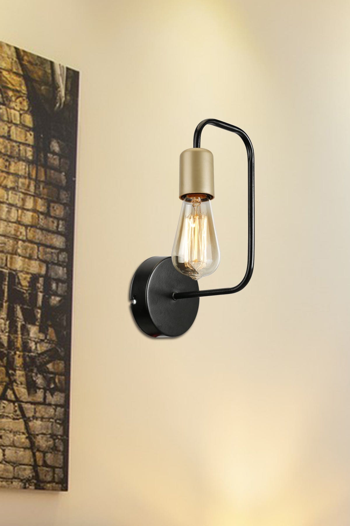 Oyo Lampada da parete Mia Nero