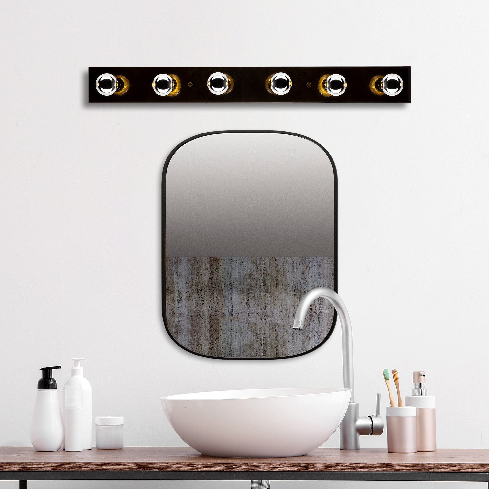 Lampada da parete Mirro 12235 Nero