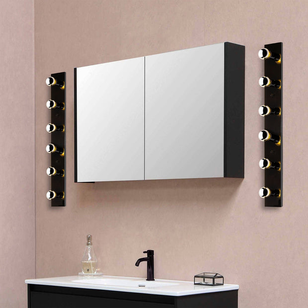 Asir Lampada da parete Mirro 12235 Nero