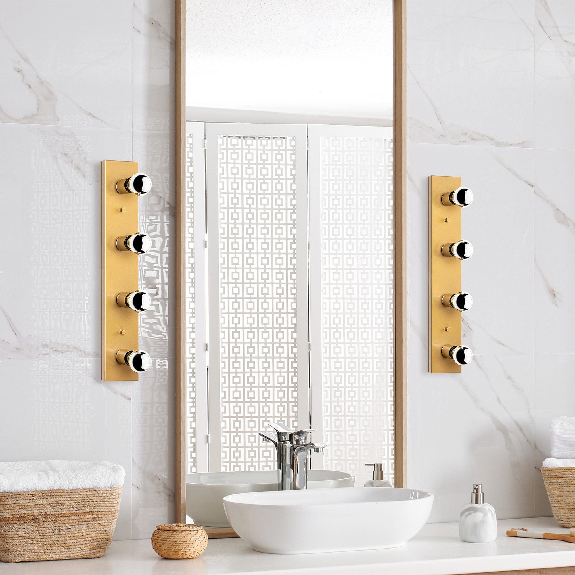 Asir Lampada da parete Mirro 12242 Oro