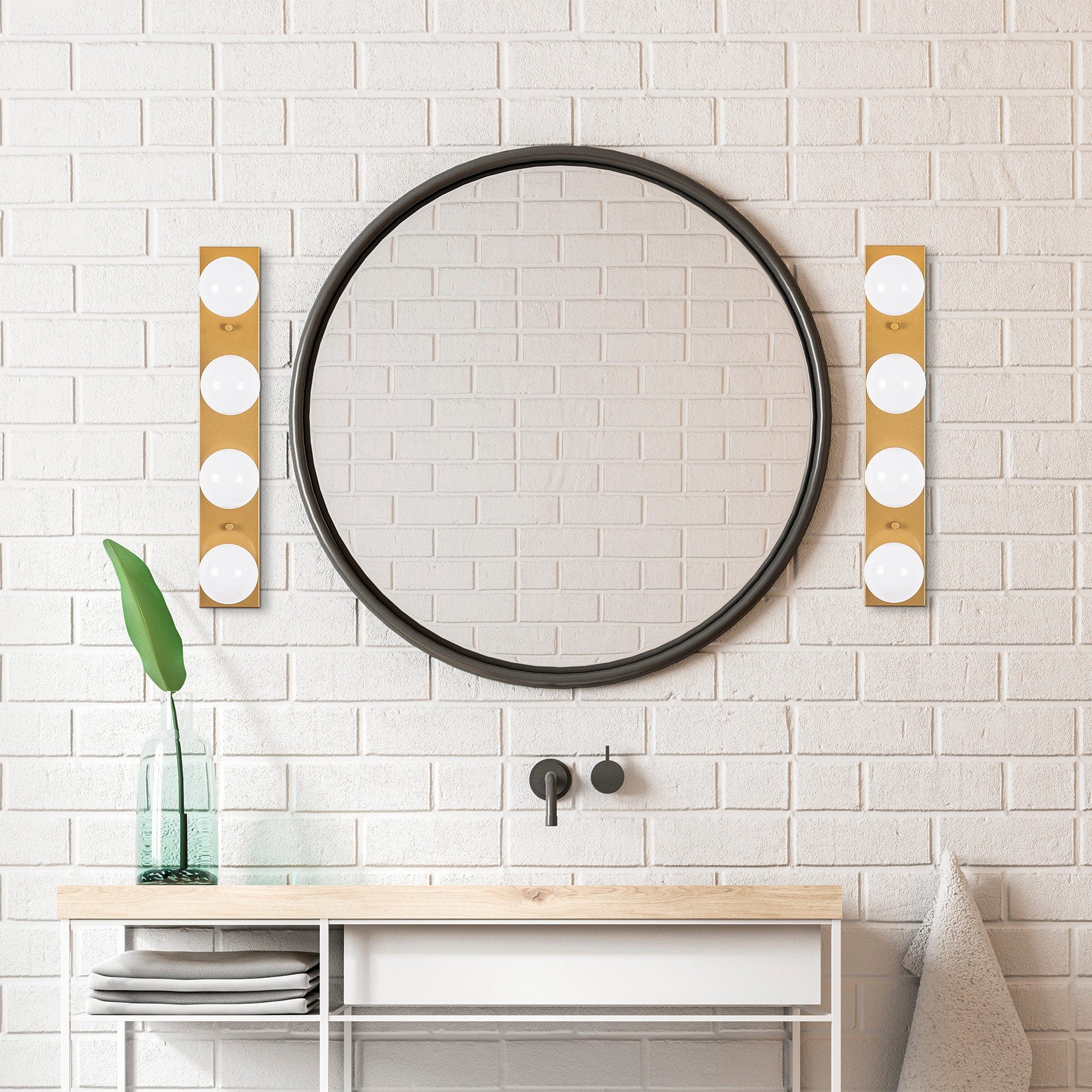 Asir Lampada da parete Mirro 12242 Oro