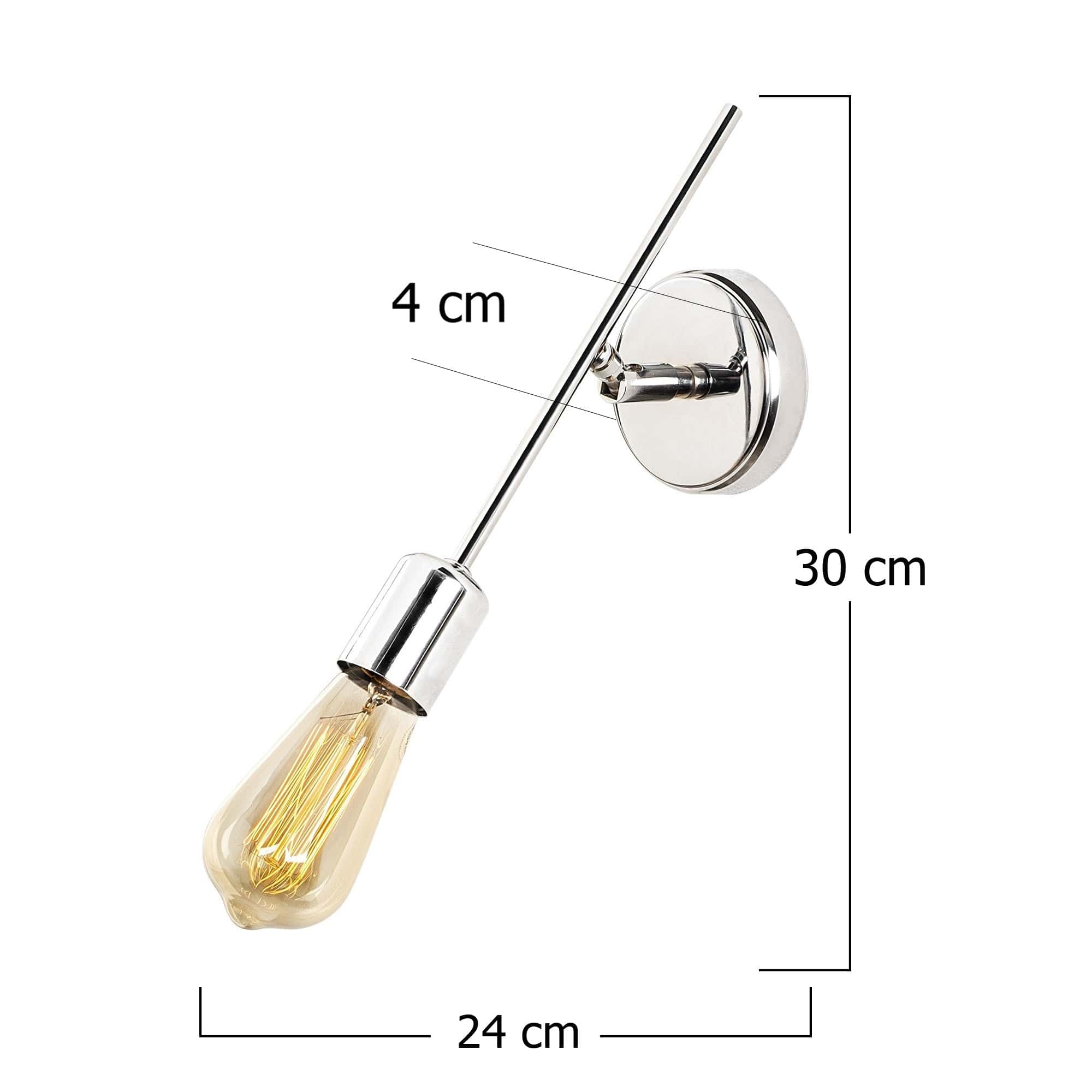 Asir Lampada da parete Mızrak 3681 Cromo