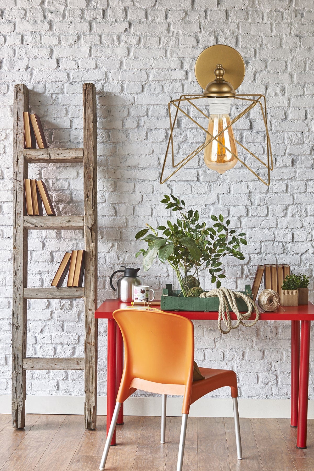 Oyo Lampada da parete Modes Ottone