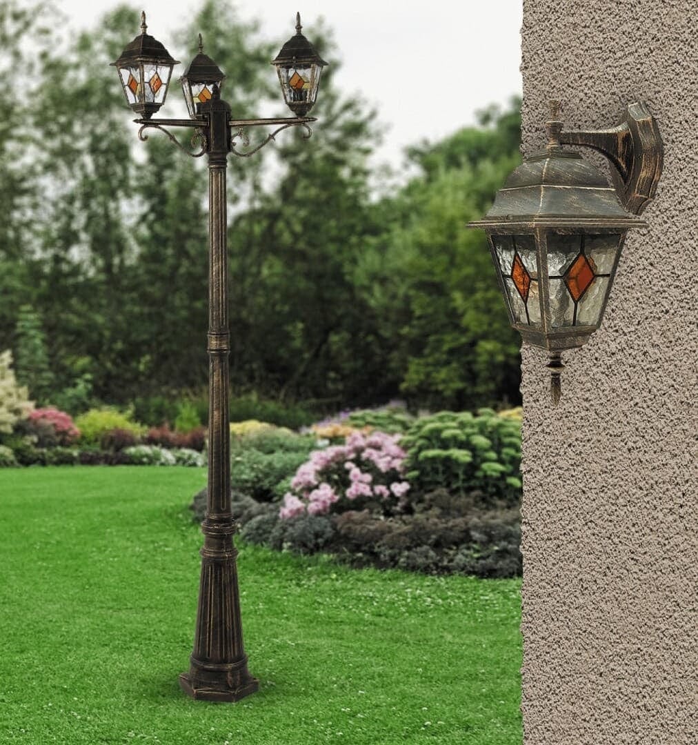 RabaLux Lampada da parete Monaco 8181 Ottone