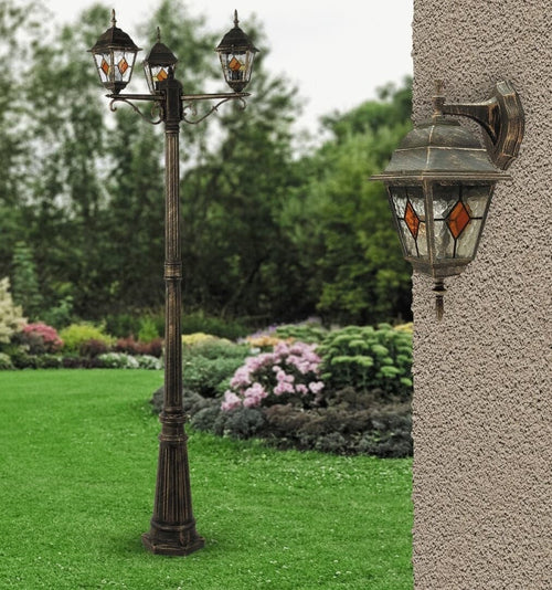 RabaLux Lampada da parete Monaco 8181 Ottone