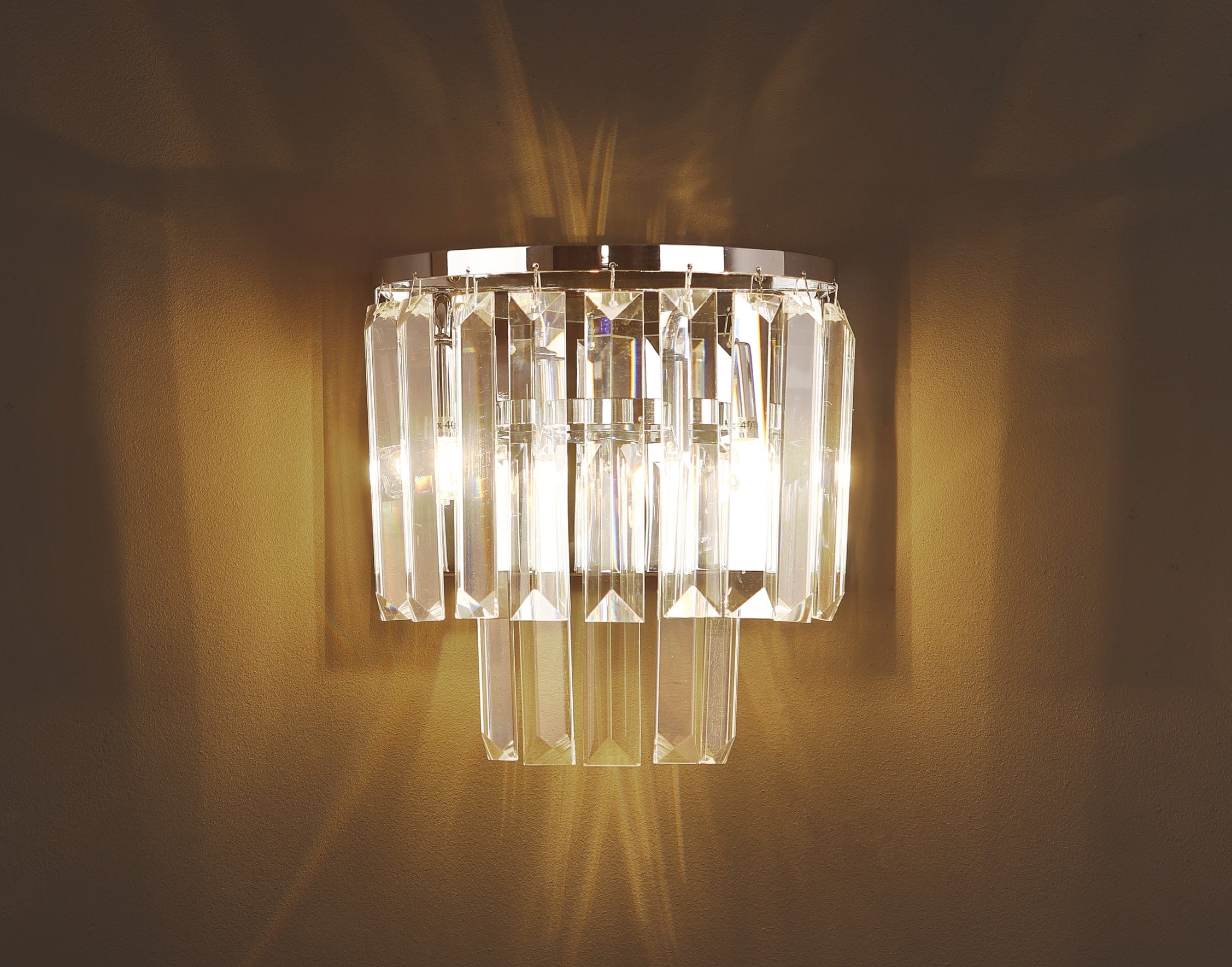 Maxlight Lampada da parete Monaco W0209 Cromo