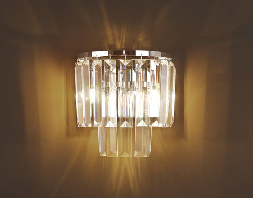 Maxlight Lampada da parete Monaco W0209 Cromo