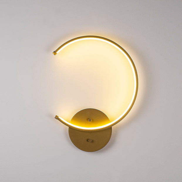 Asir Lampada da parete Moon 13329 Oro