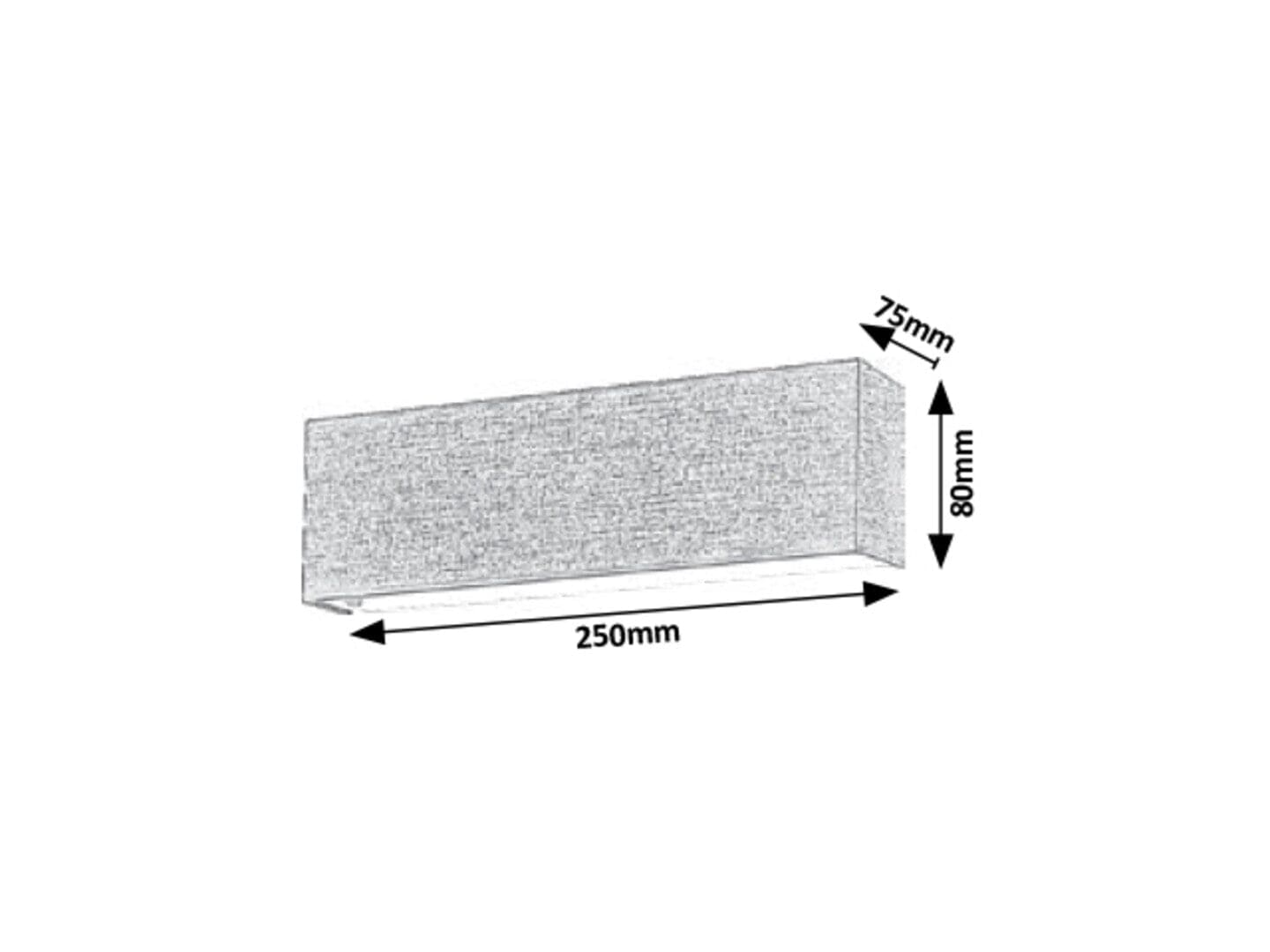 RabaLux Lampada da parete Morpheus 5685 Grigio
