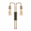 Asir Lampada da parete Mum 3511 Duo Ottone