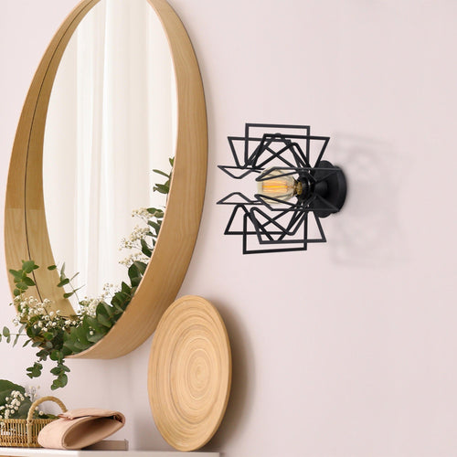 Asir Lampada da parete Nemrut N-953 Nero