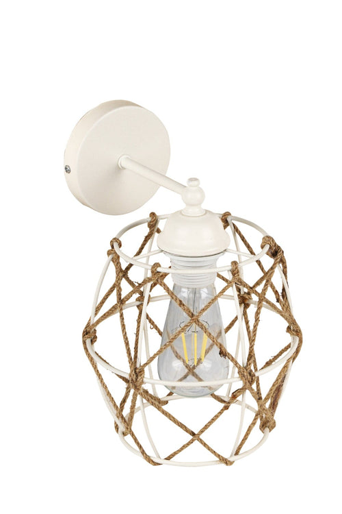Oyo Lampada da parete Nevra Bianco