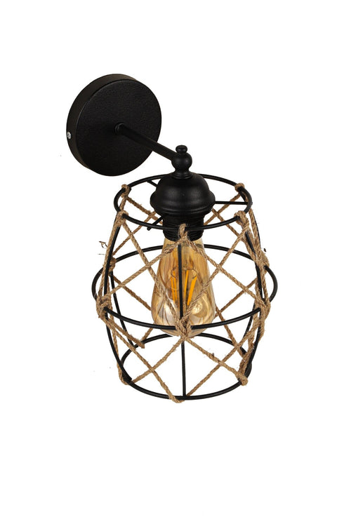 Oyo Lampada da parete Nevra Nero