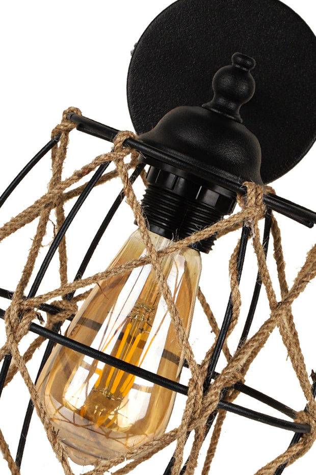 Oyo Lampada da parete Nevra Nero