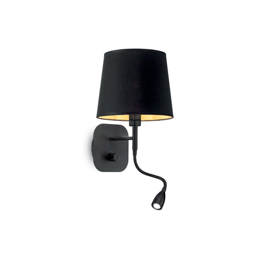 IdealLux Lampada da parete Nordik AP2 Nero
