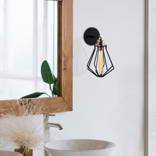 Asir Lampada da parete Oylat N-1042 Nero