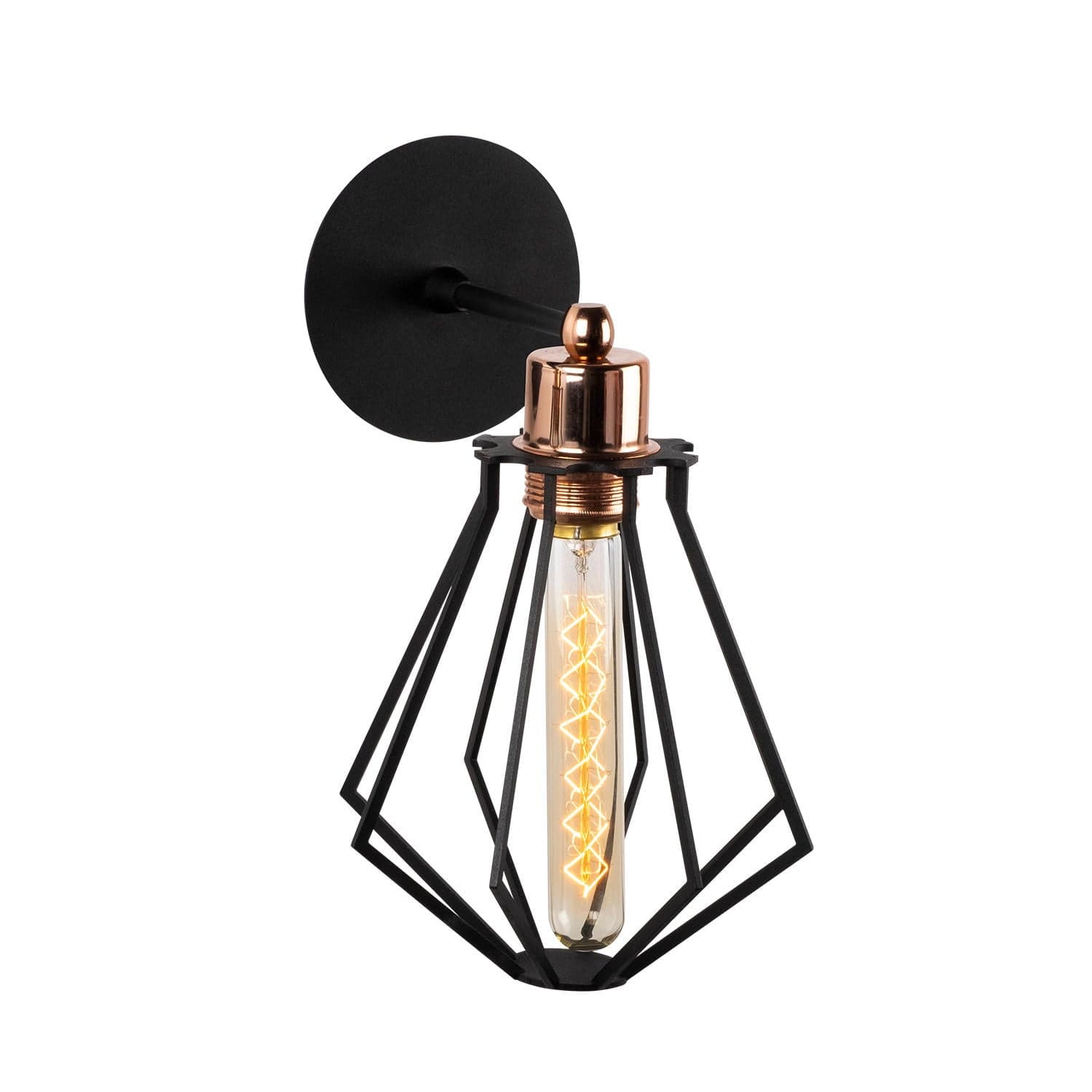 Asir Lampada da parete Oylat N-1042 Nero