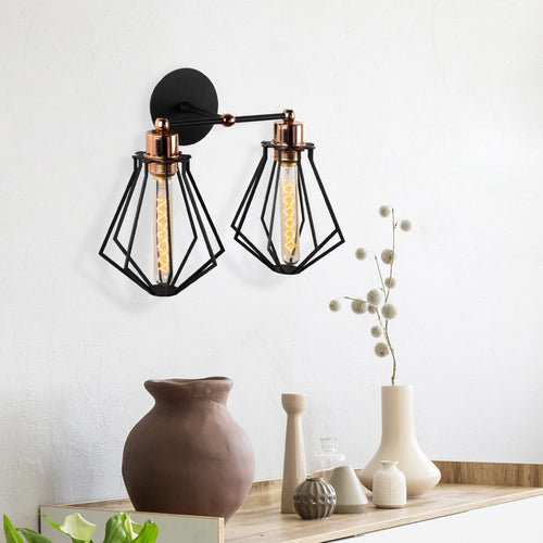 Asir Lampada da parete Oylat N-1043 Nero