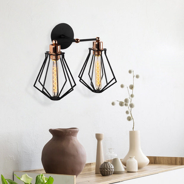 Asir Lampada da parete Oylat N-1043 Nero