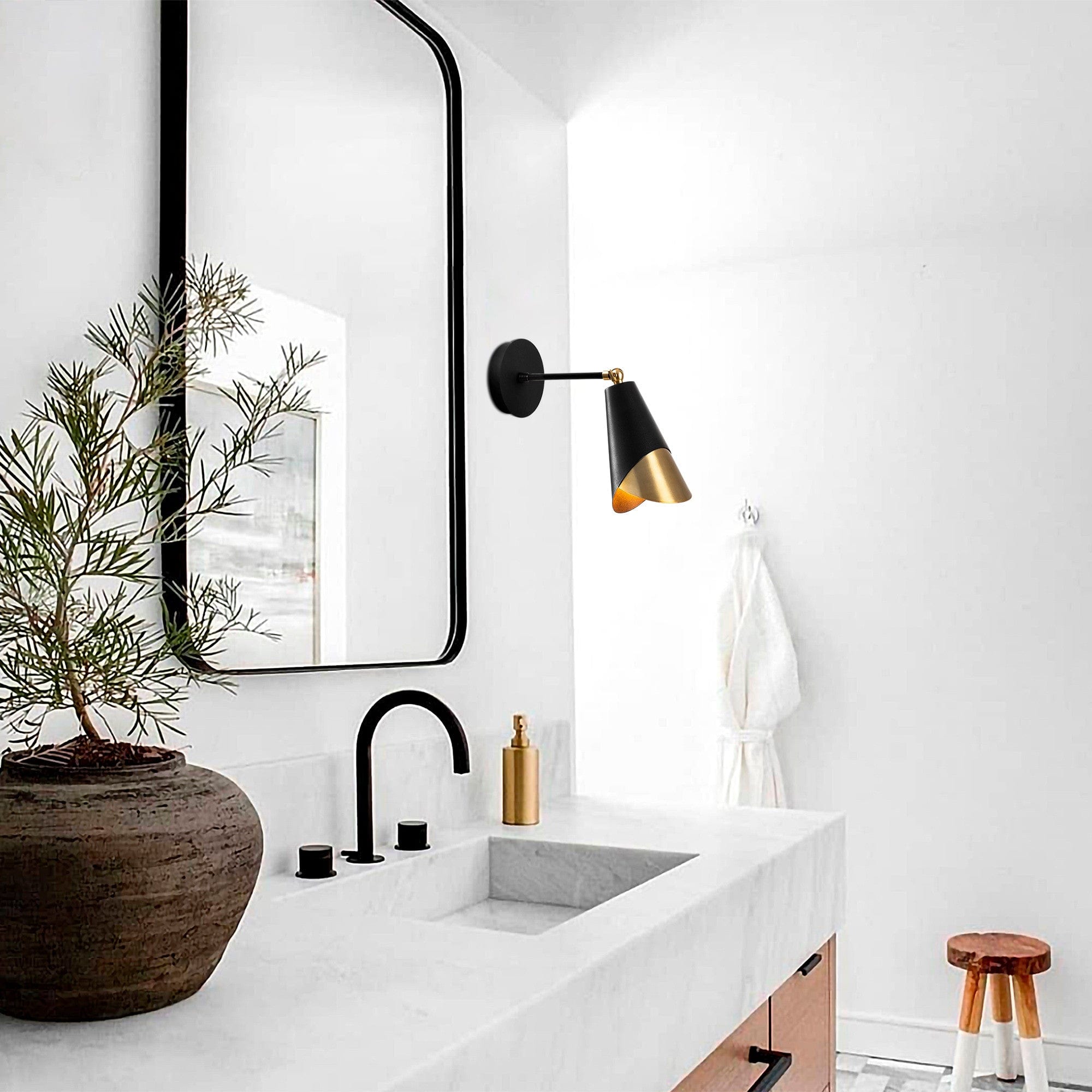 Asir Lampada da parete Pacman 3330 Nero