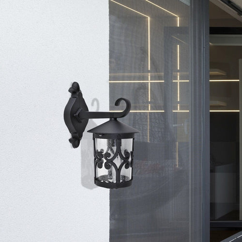 RabaLux Lampada da parete Palma 8415 Nero